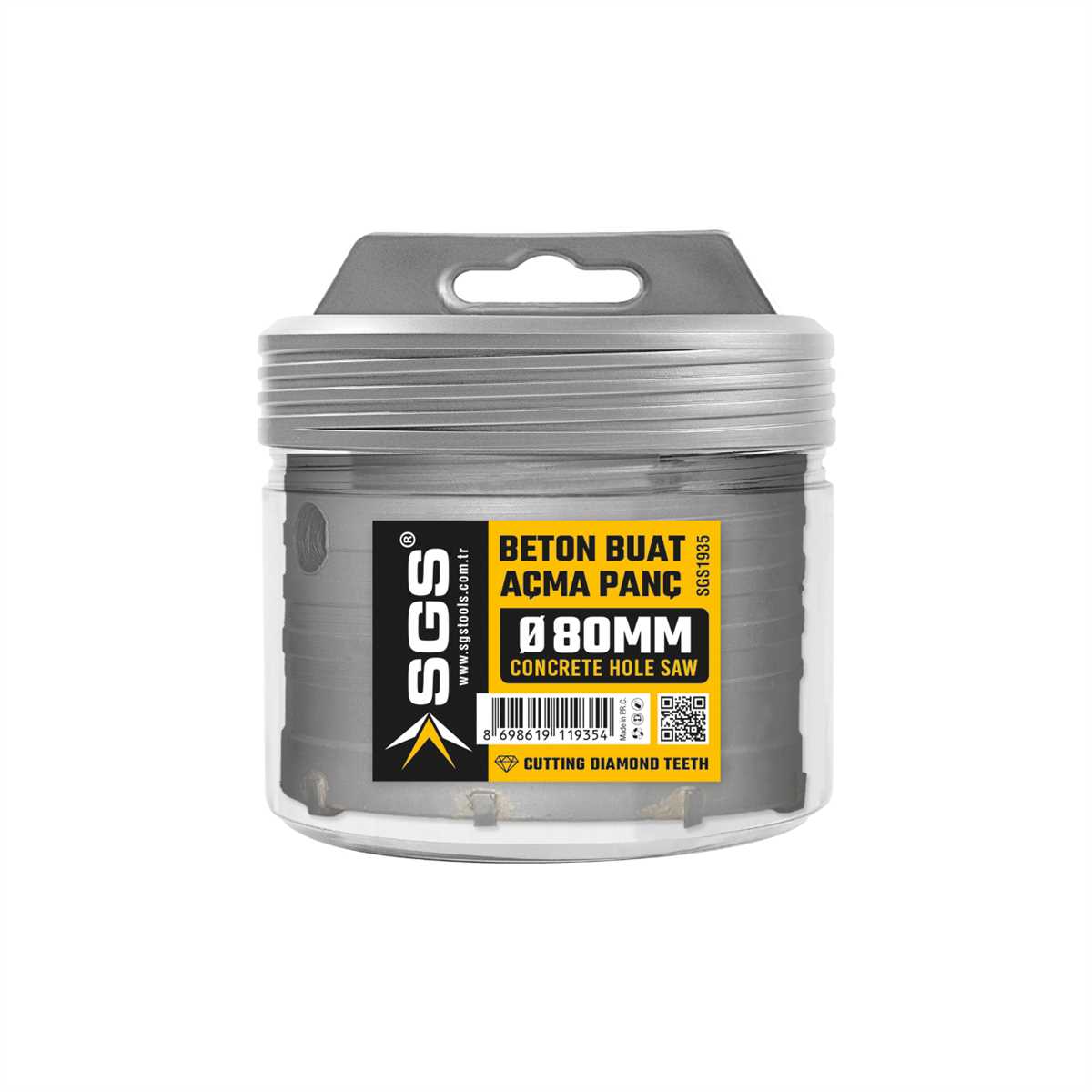 BETON BUAT AÇMA ADAPTÖRSÜZ 80 MM